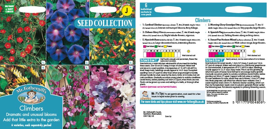 Mixed Climber Seed Collection - Image 2